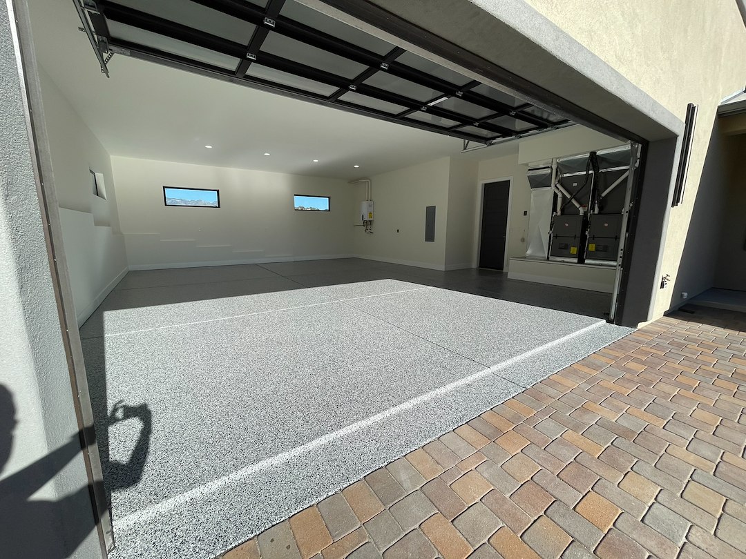 High End Garage Floor Coating Completed in Tucson, AZ